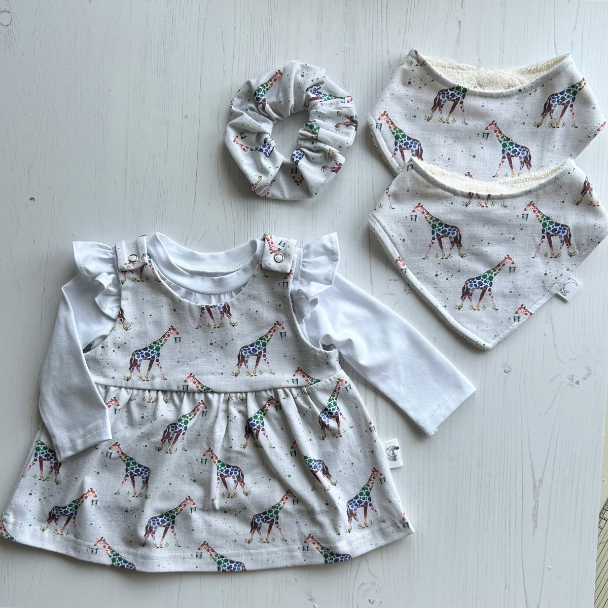 Jersey Pinafore Outfit Gift Set | Wonder & Wren – Wonder and Wren